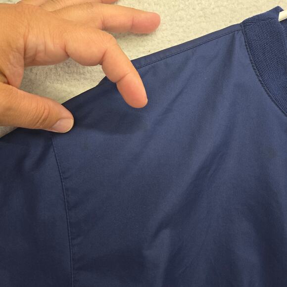 Polo Golf Windbreaker Men M Crest Blue Ralph Lauren Pullover Preppy Blue - Picture 10 of 12